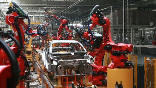 Pabrik Chery di area Wuhu Mampu Produksi 300 Ribu Mobil per Tahun