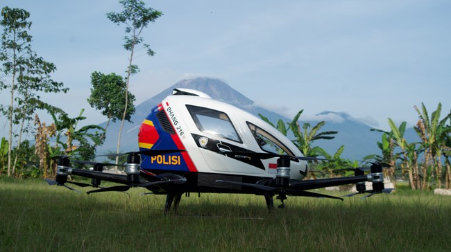 Taksi Terbang EHang Dapat Sertifikat Tipe China, Bagaimana pada RI?